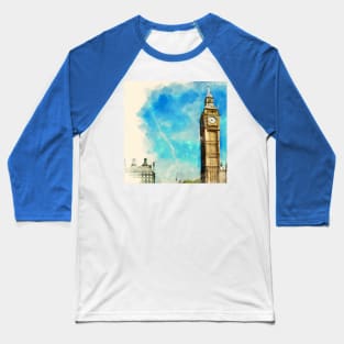 London Big Ben Baseball T-Shirt